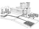 district heating and cooling-illustration