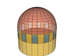 Validation of the impact of internal dome conditions on error deviation in measurements for a telescope design